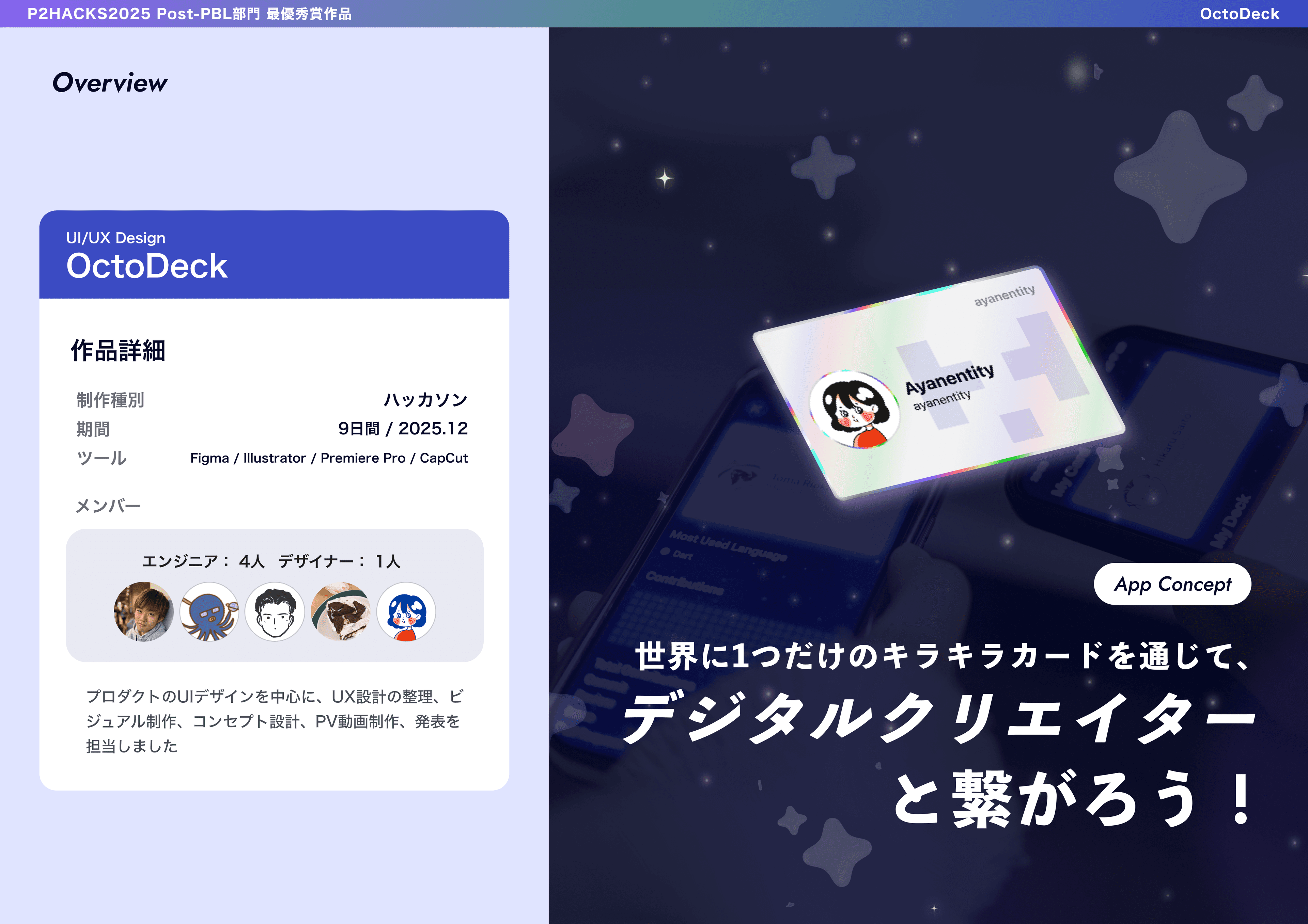 【P2HACKS2025最優秀賞作品】OctoDeck — 2