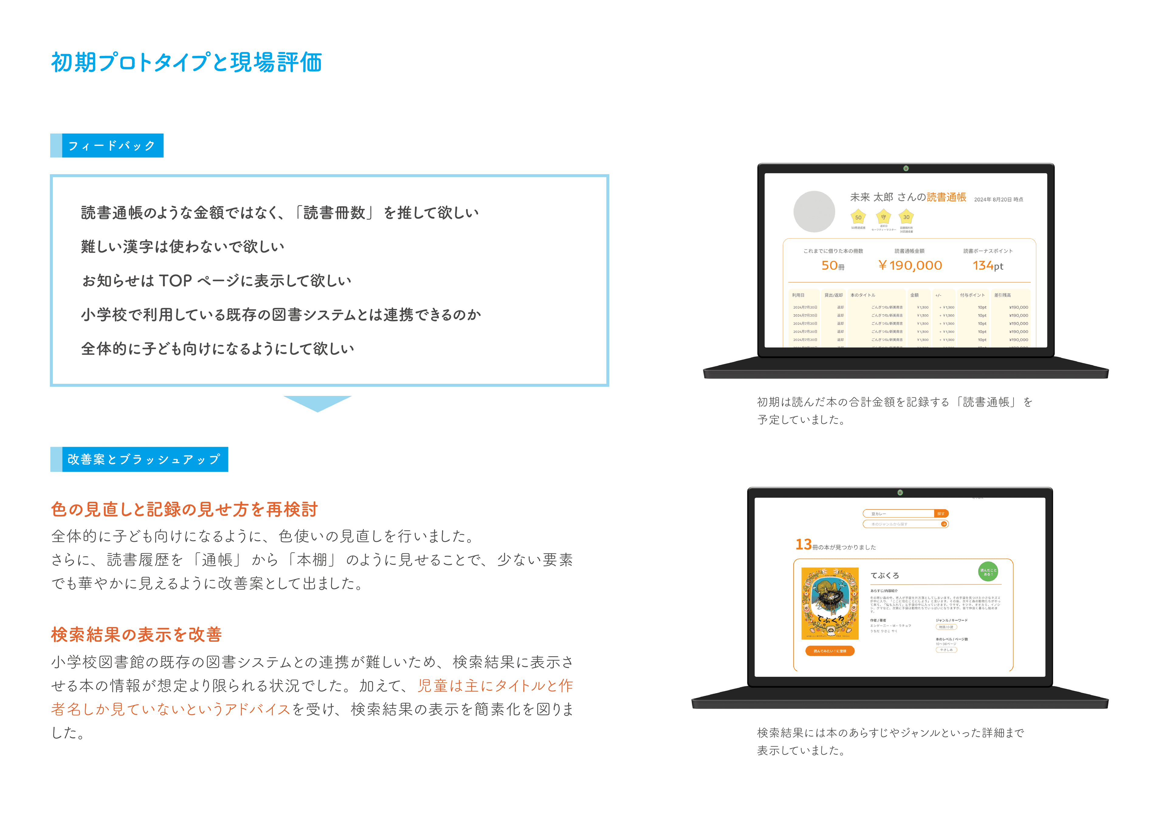 ほんコレ 3年次PBL学習「すうぃふと2024」制作アプリ — 4